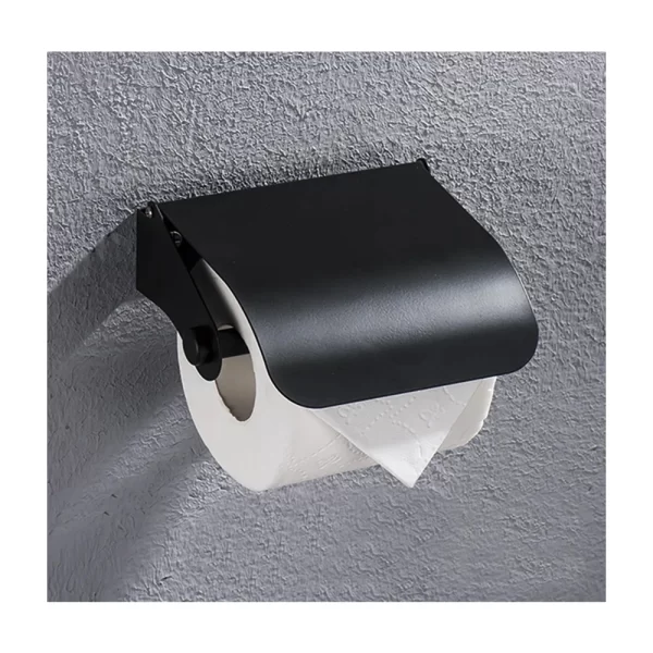 Black Lightweight Tissue Holder