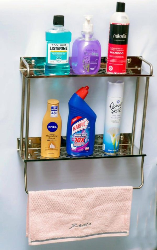 Double Rectangle Shelf 40cm - Image 2