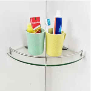 Single Glass Corner Shelf in Kenya