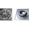 Classic Chrome Floor Strainer,Nemsi - Floor Drains, Polish Square Floor Drain