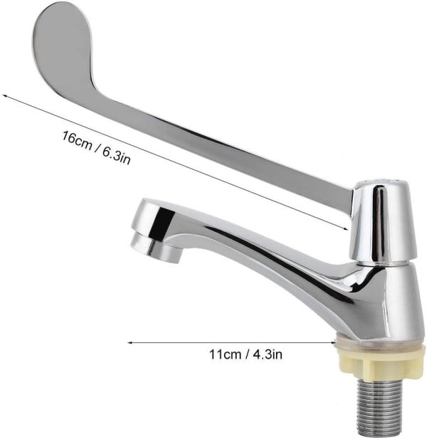 Elbow action pillar tap