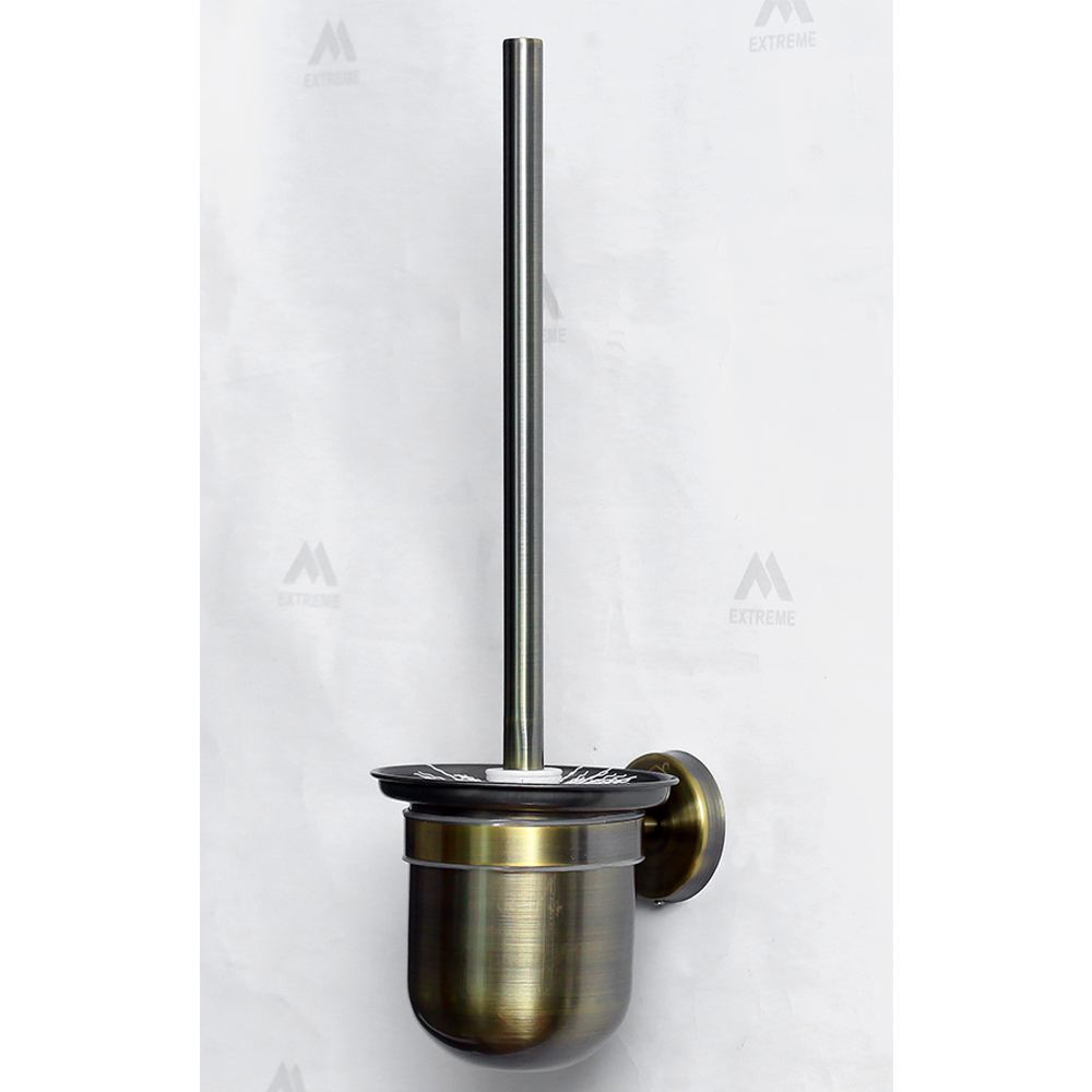 Antique Brass Toilet Brush and Holder in Nairobi Kenya