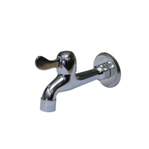 Chrome Bib Tap wall Type