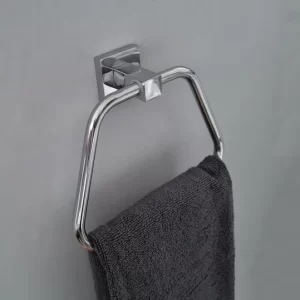 Slim Square Towel Holder available online at Bathluxe interiors Kenya