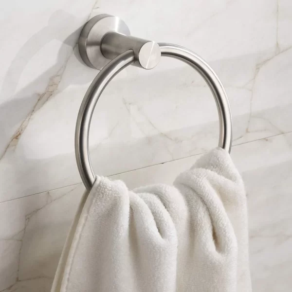 matt finish towel ring - Buy online at Bathluxe Interiors