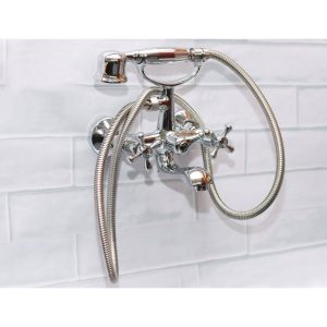Antique Bathtub Mixer Wall Type Bath-tub Mixer with Telephone Shower l Shower Mixers in Nairobi Kenya l Bathroom accessories