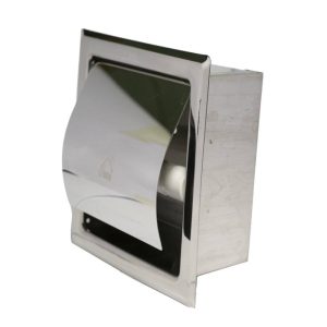 Get Mirror Box Tissue Paper Holder - Stainless Steel| Buy Tissue Holder - Enclosed Mirror Tissue Holder |