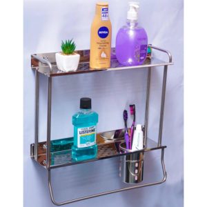 Rectangle Shelf in Nairobi, Kenya | Bathroom Accessories in Nairobi, Kenya - Shelf with Toothbrush Holder