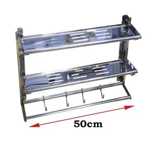 Rectangle Shelf in Nairobi, Kenya | Bathroom Accessories in Nairobi, Kenya - Double Rectangle Organizer