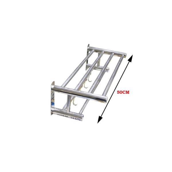 Stainless Steel Mirror Finish Towel Rack in Nairobi, Kenya | Bathroom Accessories in Nairobi, Kenya | Towel Holders in Nairobi, Kenya