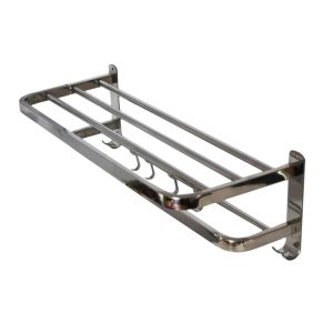 Stainless Steel Mirror Finish Towel Rack in Nairobi, Kenya | Bathroom Accessories in Nairobi, Kenya | Towel Holders in Nairobi, Kenya - Towel Shelf with Bar