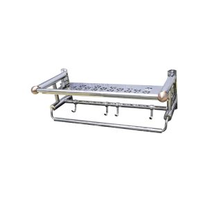 Stainless Steel Mirror Finish Towel Rack in Nairobi, Kenya | Bathroom Accessories in Nairobi, Kenya | Towel Holders in Nairobi, Kenya - Bathroom Shelf Organizer