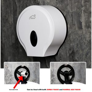 Plastic Jumbo Tissue Paper Holder - Stainless Steel| Buy Tissue Holder | Plastic Jumbo Tissue Holder