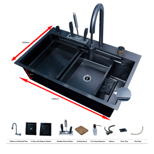 Modern Honeycomb Kitchen Sink